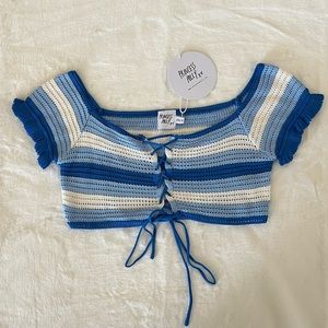 Princess Polly honeydew top